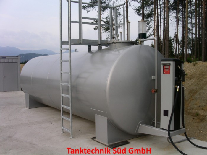 Oberirdischer Treibstofftank